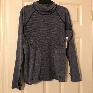 NWT JCrew x New Balance moisture wicking hoodie